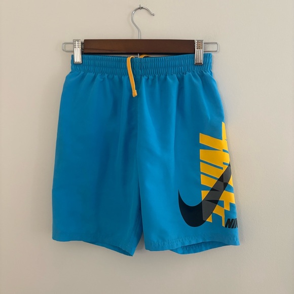 Nike Other - Nike Boys Medium Blue Swim Suit Bottoms Trunks Swim Summer Pool